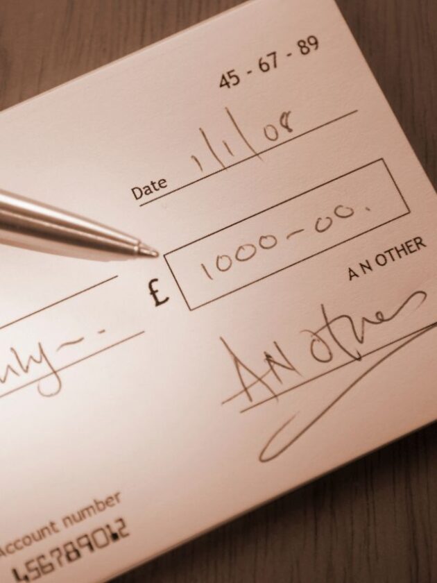 How To Fill Cheque