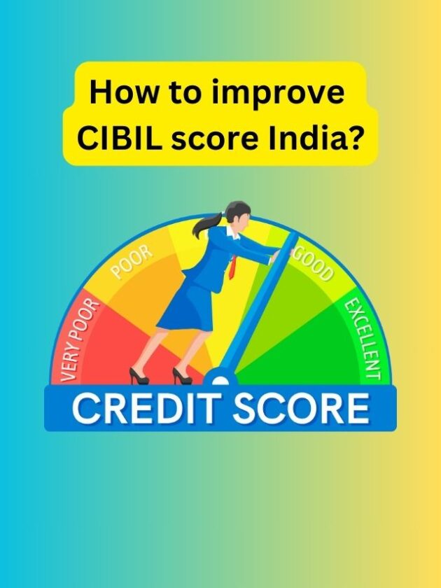 how to improve cibil score india
